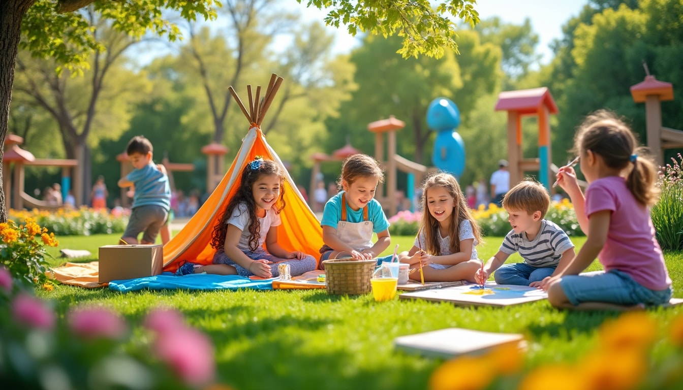 découvrez une sélection de jeux d’extérieur conçus pour stimuler la créativité des enfants. encouragez leur imagination et leur esprit d’équipe grâce à des activités ludiques et innovantes. parfait pour les familles qui souhaitent allier plaisir et développement personnel.